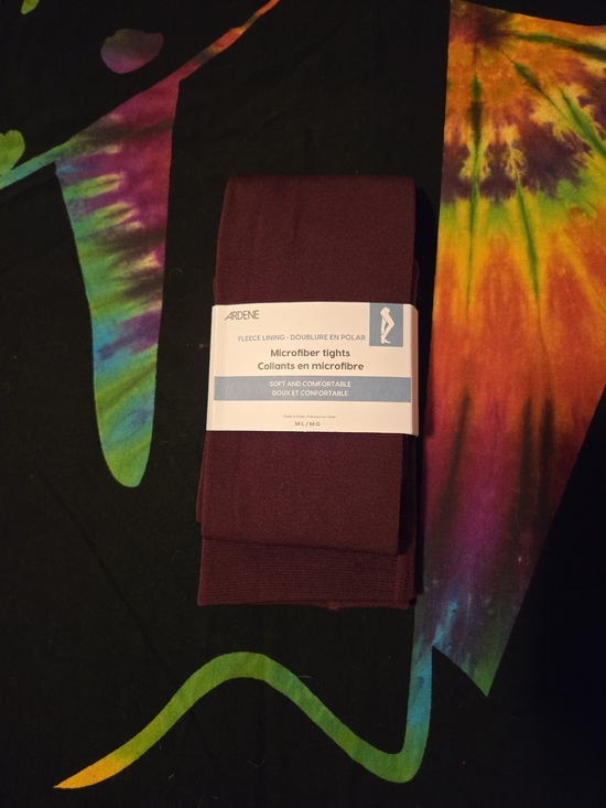 Ardene Accessories - Ardene Burgundy Tights